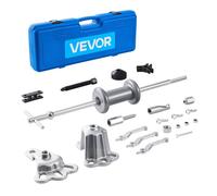 VEVOR Ensemble d'Extracteur à Inertie 9-en-1, Kit d'Extraction de Roulements de Moyeux de Roue Avant, d’Essieu Arrière et Débosseleur 15PCs, avec Coffret de Transport, pour Réparation Atelier Garage