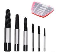 Ensemble d'extracteur de forets à main gauche pour enlever les vis tenaces des poignées de robinet, buses de douche et raccords de tuyauterie (C)