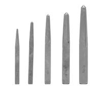 Ensemble d'extracteur de vis 5 pièces, extracteur de vis cannelé droit outil de retrait de boulon endommagé cassé ensemble d'extracteur de boulon facile à sortir type carré