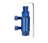 Ensemble d'extracteur de vis d'angle de robinet à 4/6 points (1,27 cm et 1,9 cm) - Outil de retrait de boulons cassés à dents coulissantes pour réparation de tuyaux d'eau, kit d'extracteur de filetage