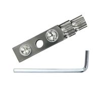 Ensemble d'extracteurs de tuyaux - Outil, extracteur de tuyaux brisés en acier long, extracteur à 4 points et 6 points | Design en acier au carbone durable pour démonter robinets, vis, tuyaux