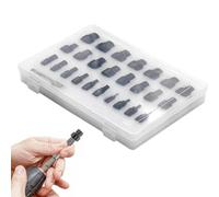 Ensemble d'extracteurs de vis faciles | Petit extracteur de vis, outil de retrait de boulons multi-cannelures inversées pour voiture et garage