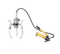 Ensemble d'extracteurs hydrauliques d'engrenages, extracteur de roulement, design fendu à 2 ou 3 mâchoires avec pompe manuelle pour applications longue distance, outil robuste pour réparation