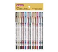 Ensemble d'eyeliner coloré - Crayons de maquillage imperméables à séchage rapide, crayon à lèvres multifonction pour les yeux, 12 couleurs | Stylo Eyelinerr pour mariage, spectacle en direct, fête, lo