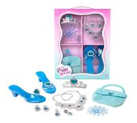 Ensemble D'habillage De Princesse - Couronnes De Chaussures Et Bijoux Pour Les Tout-petits | Kit De Jeu De Costumes Magiques Pour Filles, Accessoire De Fête Royale, Jeu De Simulation Imaginatif, Tenue
