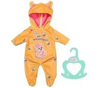 Ensemble d'habits de poupée - BABY born - Little Bear Onesie - Orange - Pliable - Pour poupée jusqu'à 36cm Orange