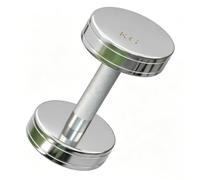 Ensemble d'haltères à poids fixe - Design galvanisé en acier massif pour un entraînement complet du corps, poignée moletée en diamant, idéal pour la maison et la salle de sport