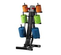 Ensemble d'haltères et poids HMS STR40 Multicolore 140 cm