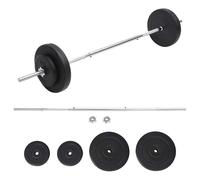 Ensemble d'haltères longs avec poids 30 kg