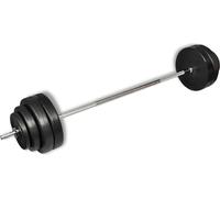 Ensemble d'haltères longs avec poids 60 kg