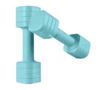 Ensemble d'haltères réglables - 2 haltères réglables | Haltères réglables avec poignées antidérapantes | 0,9 kg, 1,4 kg, 1,8 kg, 2,3 kg | Haltères d'exercice et de fitness | Poids de gym 4 en 1 pour