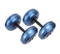 Ensemble d'haltères réglables de poids 8-10KG, haltères remplis d'eau de remise en forme pour l'entraînement musculaire, équipement de modélisation à domicile pour femmes hommes adolescents(bleu)