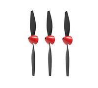 Ensemble d'hélice Compatible avec Volantex RC Warbird P51D Mustang Modèle 7610505 761-5 2 pièces Pièces de Remplacement Compatible avec Les Plans RTF RC(Set of Three)