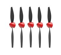 Ensemble d'hélice Compatible avec Volantex RC Warbird P51D Mustang Modèle 7610505 761-5 2 pièces Pièces de Remplacement Compatible avec Les Plans RTF RC(Set of Five)