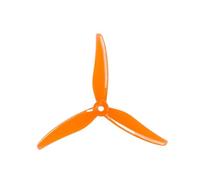 Ensemble d'hélices 3 pièces (2 CW + 2 CCW) compatibles avec les drones RC FPV Freestyle de 5 pouces(2Pairs Orange)