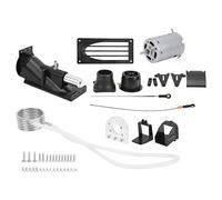 Ensemble d'hélices pour bateau RC, adaptées à un moteur à balais 540, hélice de télécommande à grand diamètre avec tube radiateur, kit de remplacement à forte poussée pour modèles