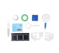 Ensemble D'identification D'empreintes Digitales pour Enfants, Kit éducatif de Scène de Crime, Jouet D'apprentissage Pratique pour 8 Ans et Plus, Lunettes, Pinceau, Loupe,