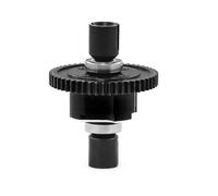 Ensemble différentiel central en aluminium + acier 52T #9585 Pièces améliorées pour voiture télécommandée TRAXXAS 1/8 (noir)