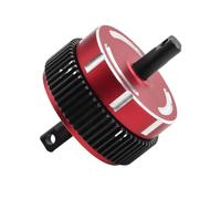 Ensemble différentiel en Acier #2388X, 1 pièce, for TR-axxas 1/10 Slash/pour St-ampede/Rustler 2WD RC, Accessoires de Mise à Niveau for Camion de Course Courte(Rot)