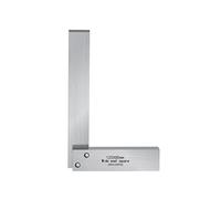 Ensemble d'ingénieur à Angle droit à 90 degrés règle d'angle trempé en acier sol de précision carré de machiniste en acier carbone(63x40)