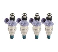 Ensemble d'injecteurs de carburant haute performance 23lbshr débit moteur buse d'injecteur de carburant de remplacement pour B2600 MPV 2,6L ABS matériau métallique 4 pièces