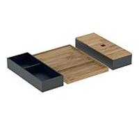 Geberit – Jeu d'inserts pour tiroir supérieur 502.349.00.1, L 60 cm, bambou