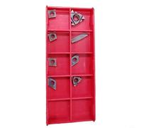 Ensemble d'inserts de tournage en carbure pour tour CNC : CCMT060204, DCMT070204, 11IR AG60, 16ER AG60 & MGMN200 - pour machines à revêtement TiN, en acier inoxydable et en aluminium