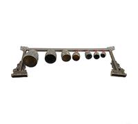 Ensemble d'instruments à percussion en bronze avec 7 cloches décoratives pour la méditation de groupe, les bains sonores et les environnements contemplatifs