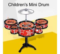 Ensemble D'instruments De Musique Pour Enfants, Jouet Éducatif, Jazz, Tambour À Main, 5 Pièces, Cadeau Amusant Pour Garçons Et Filles