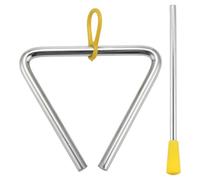 Ensemble d'instruments triangulaires musicaux | Percussion musicale for enfants à main avec paquet de 3 4 pouces