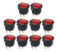Ensemble d'interrupteurs à bascule de rechange pour Hoover UH71255 UH70809 UH70800 pour aspirateurs soufflerie (rouge)