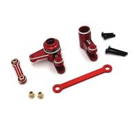 Ensemble Direction Métal pour MJX 10208 1/10 Pièce Mise À Niveau Voiture RC | Ensemble direction alu CNC pour contrôle directionnel précis voiture RC 1/10 et réactivité direction Pièces