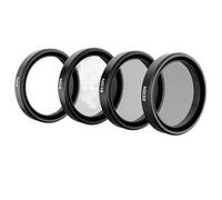 Ensemble d'objectifs ND8, ND16 et ND32, Cadre en Alliage d'aluminium, Compatible avec DJI OSMO Action 3, 4 et 5 Pro, Filtre ND CPL, Accessoires for caméra d'action