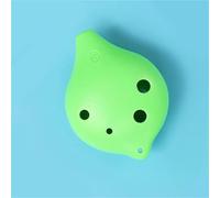 Ensemble d'ocarinas Ocarina AC À 6 Trous Bouche Plate Niveau De Performance Alto Instrument Pratique Pour Débutant(Long-billed type)