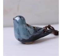 Ensemble d'ocarinas Ocarina En Forme D'oiseau À Six Trous Percés Et Réglés Manuellement Adapté Aux Débutants(Light Blue)