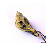 Ensemble d'ocarinas Ocarina En Forme D'oiseau À Six Trous Percés Et Réglés Manuellement Adapté Aux Débutants(Yellow)