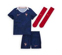 Fff 2025/26 Stadium Home Ensemble 3 pièces réplique Nike pour jeunes enfants, bleu void/rouge université/racine Madder clair, FZ9235-492, L