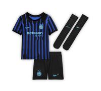 Ensemble 3 pièces Replica Nike Football Inter Milan 2025/26 Stadium Domicile pour enfant Lyon Blue/Noir/Chlorine Blue S
