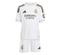 Adidas Mini-kit Real Madrid 25/26 Domicile Junior Blanc 4-5 ans Garçons/Filles