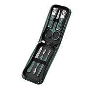 Ensemble d'ongles - Ensemble de pédicure professionnel de 6 pièces Kit de soin de l'ongle, coupe-ongles en acier avec sac pour cadeaux, voyages en plein air, salon de beauté, femmes et hommes