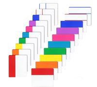 Ensemble D'onglets D'indexation Marqueurs De Pages De Fichiers Colorés Fournitures Scolaires Pour Étudiants Et Enseignants 1 Ensemble