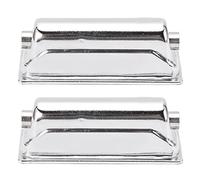 Ensemble d'oreilles de caisse claire en fer chromé, 2 pièces, cosses de tambour, accessoires d'entretien pour instruments de musique (WC27E)