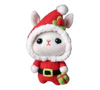 Ensemble d'Ornements de Noël en Feutrine | Décoration à Faire Soi-Même avec Lapin et Élan | Kit de Matériel pour Animaux Compagnons - pour Tout-Petits Arbre de Noël Vacances Salle de Classe Mur