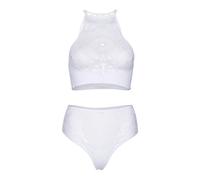 Ensemble dos nu femme Leg Avenue Blanc S/M