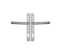 Ensemble double 1194 entraxe 92mm sur plaque étroite clé I - - B-INOX-PE02