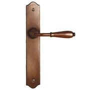 Ensemble double béquille sur plaque NEVERS fer rouillé bec de cane - - 94866