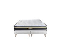 Ensemble double sommier 90x200 + matelas SOFT 180x200