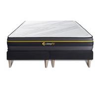 Ensemble double sommier + matelas ACTIVE à mémoire de forme 180x200