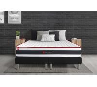 Ensemble Double Sommier + Matelas Energy Ressorts Ensaches Et Memoire De Forme 160x200