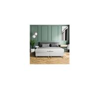 Ensemble double sommier + matelas LANCASTER ressorts ensachés et mémoire de forme 180x200